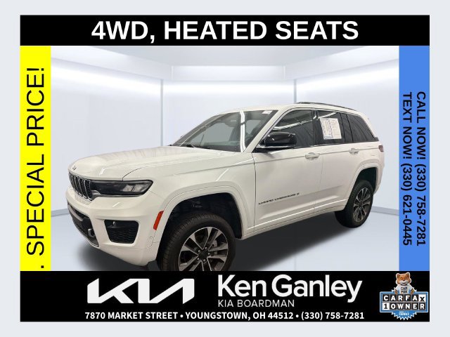 Used 2023 Jeep Grand Cherokee Overland AWD/4WD 360° Tour