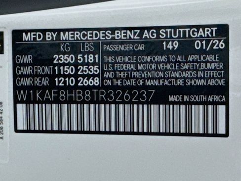 New 2026 Mercedes-Benz C 43 AMG 4MATIC Sedan image 24