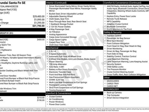 Used 2022 Hyundai Santa Fe SE image 17