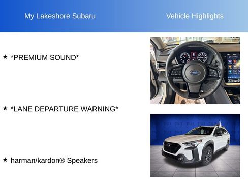 Certified 2025 Subaru Outback Onyx Edition AWD/4WD image 7