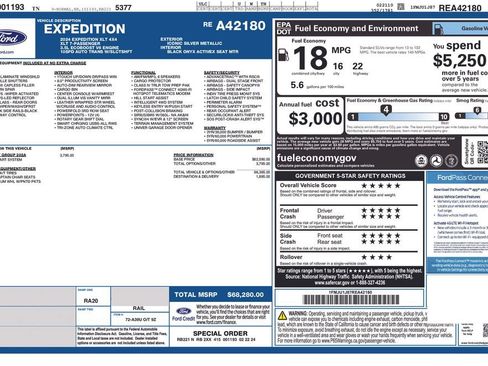 Used 2024 Ford Expedition XLT AWD/4WD image 6