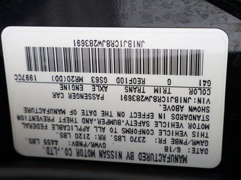 Used 2018 Nissan Rogue Sport SL w/ SL Premium Package image 52