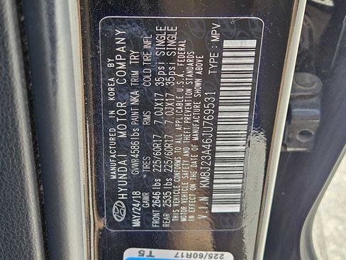 Used 2018 Hyundai Tucson SE w/ Cargo Package FWD image 23
