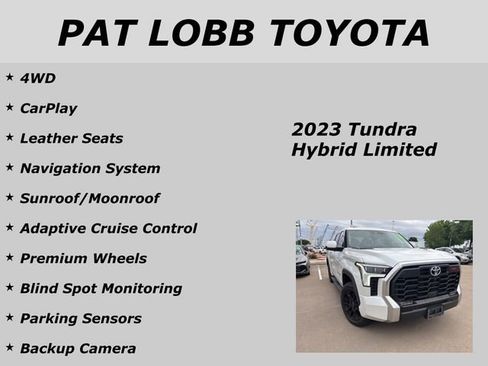 Used 2023 Toyota Tundra Limited w/ TRD Off-Road Package AWD/4WD image 20