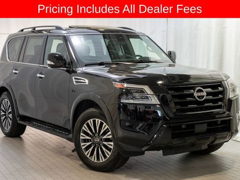 Certified 2021 Nissan Armada SL w/ Midnight Edition Package AWD/4WD image 1