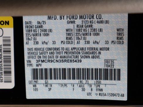 Used 2025 Ford Bronco Sport Outer Banks w/ Outer Banks Tech Package+ image 39