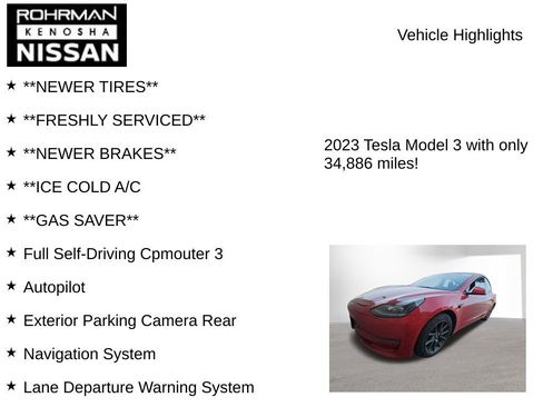Used 2023 Tesla Model 3 Standard Range image 7