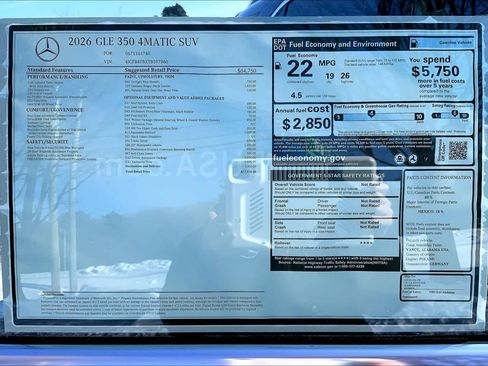Used 2026 Mercedes-Benz GLE 350 4MATIC image 26
