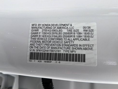New 2026 Honda Pilot EX-L image 37