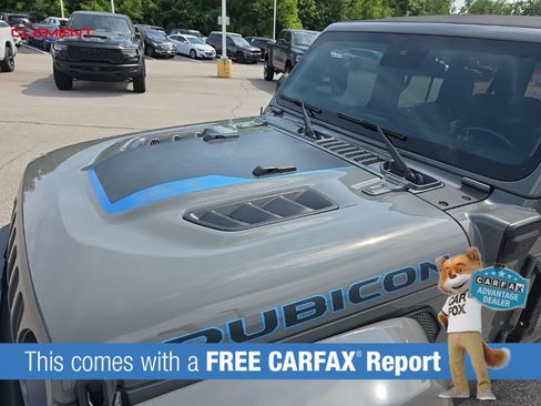 Used 2021 Jeep Wrangler Unlimited Rubicon 4xe w/ Cold Weather Group AWD/4WD image 2