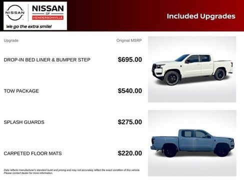 New 2026 Nissan Frontier SV w/ Tow Package AWD/4WD image 2