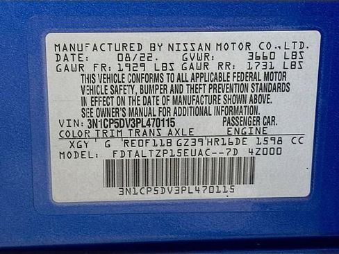 Used 2023 Nissan Kicks SR w/ Exterior Package FWD image 29