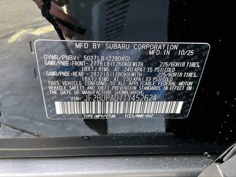 New 2026 Subaru Outback Premium image 18