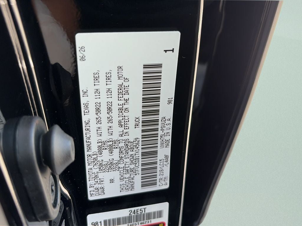 New 2026 Toyota Tundra Capstone AWD/4WD image 26