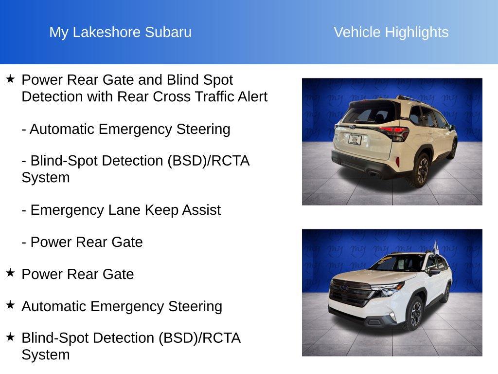 Certified 2026 Subaru Forester Premium AWD/4WD image 7