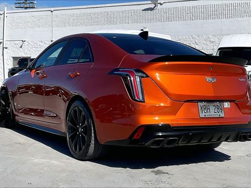 Used 2022 Cadillac CT4 V Blackwing w/ Technology Package RWD image 4