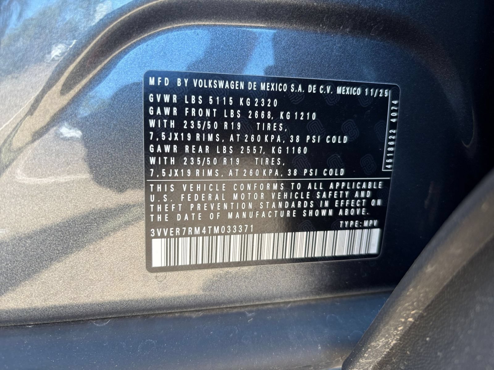 Used 2026 Volkswagen Tiguan SE AWD/4WD image 30