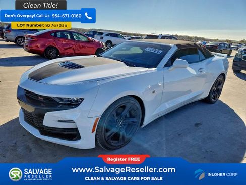 Used 2019 Chevrolet Camaro SS image 1
