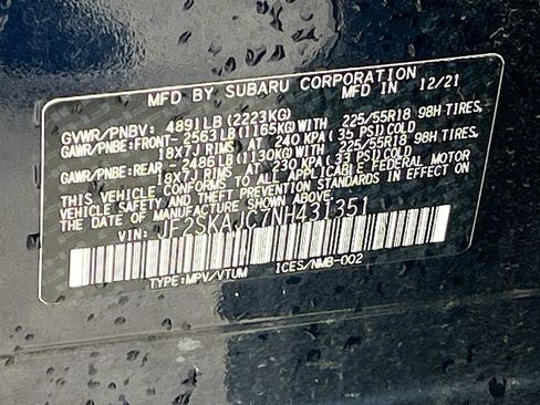Used 2022 Subaru Forester Sport w/ Popular Package #2 AWD/4WD image 33