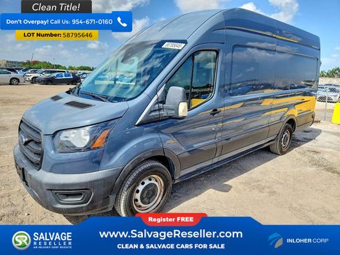 Used 2020 Ford Transit 250 148 High Roof Extended RWD image 1
