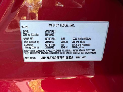 Used 2023 Tesla Model Y Long Range AWD/4WD image 12