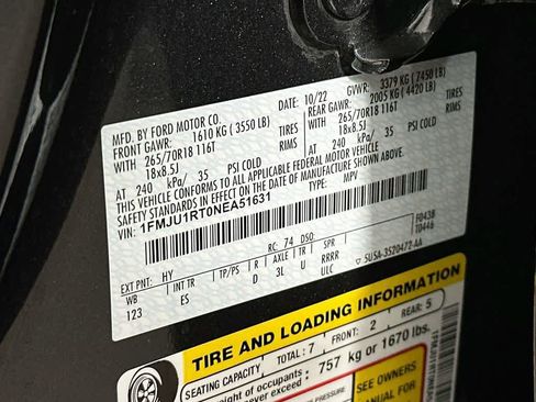 Used 2022 Ford Expedition Timberline AWD/4WD image 22