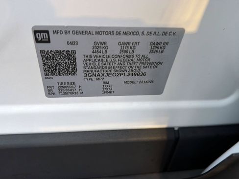 Used 2023 Chevrolet Equinox LT w/ LPO, Cargo Package FWD image 39