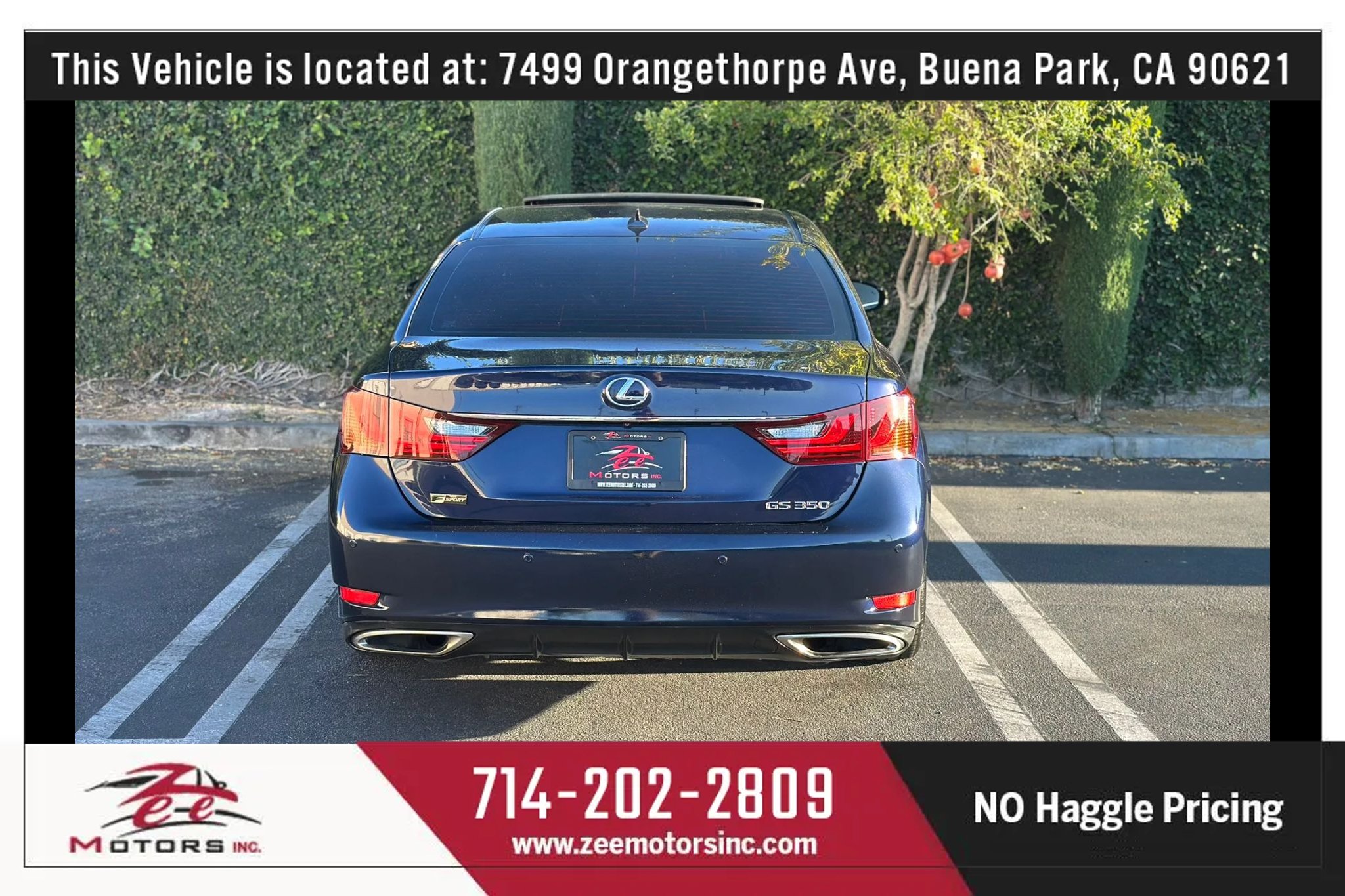 Used 2013 Lexus GS 350 w/ Luxury Pkg RWD image 8