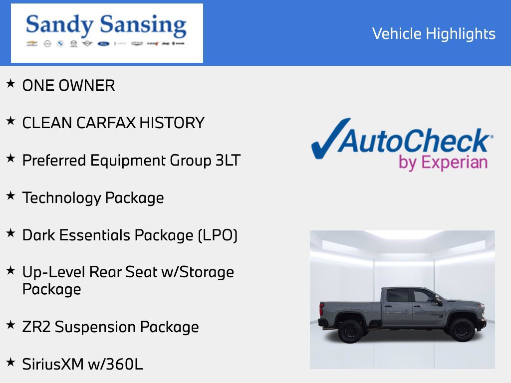 Used 2024 Chevrolet Silverado 2500 ZR2 w/ Technology Package AWD/4WD image 7