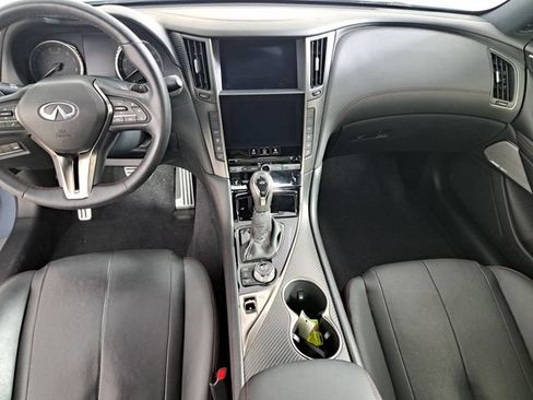 Used 2022 INFINITI Q60 Red Sport 400 w/ Carbon Fiber Package RWD image 12