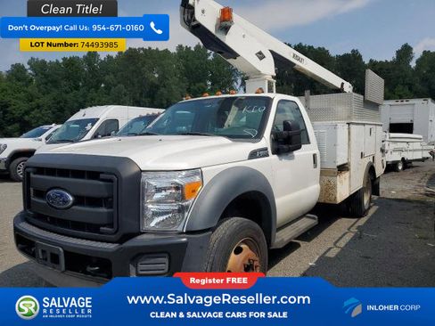 Used 2014 Ford F450 XL w/ Snow Plow Prep Package image 1