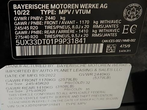 Used 2023 BMW X4 xDrive30i w/ Premium Enhanced Package AWD/4WD image 15