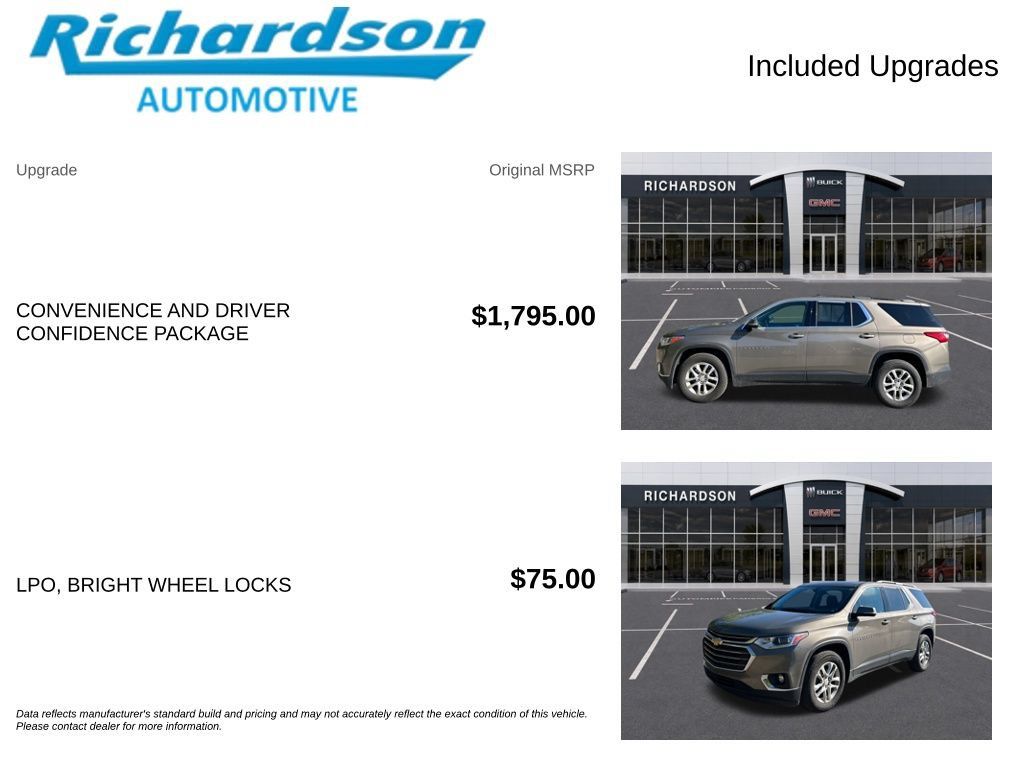 Used 2020 Chevrolet Traverse LT FWD image 6