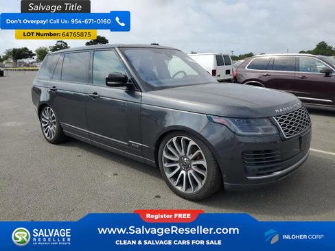 Used 2020 Land Rover Range Rover Long Wheelbase HSE image 5