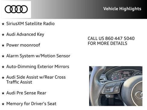 Used 2019 Audi A4 2.0T Premium w/ Convenience Package AWD/4WD image 22