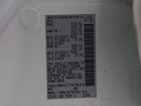 Used 2018 Nissan Rogue SV w/ Premium Package image 38