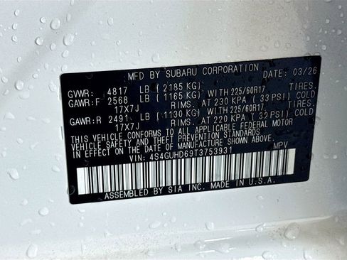 New 2026 Subaru Crosstrek 2.0i Premium AWD/4WD image 29