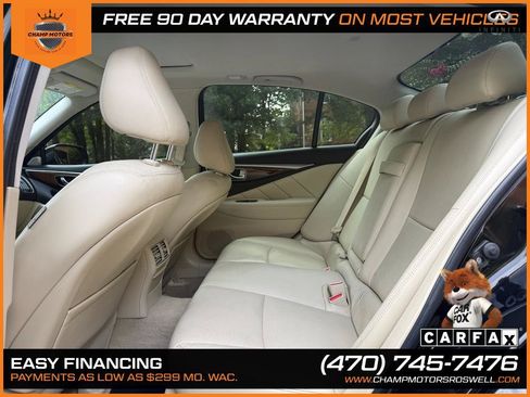 Used 2018 INFINITI Q50 Luxe w/ Sensory Package (Luxe) RWD image 14