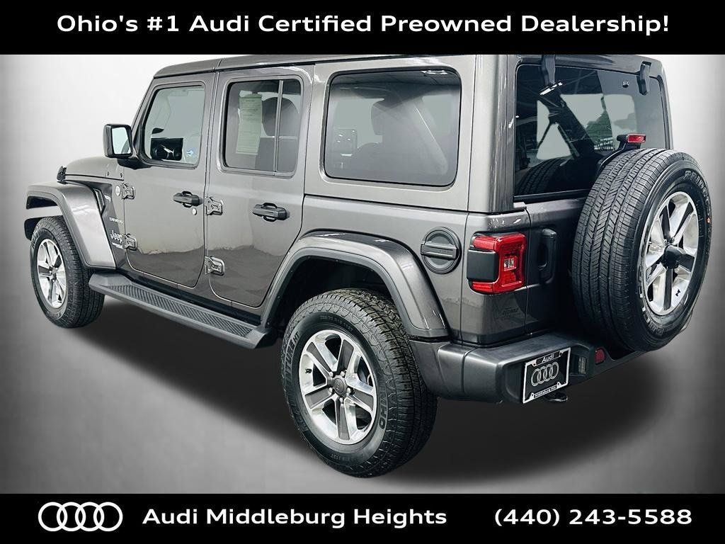 Used 2021 Jeep Wrangler Unlimited Sahara AWD/4WD image 5
