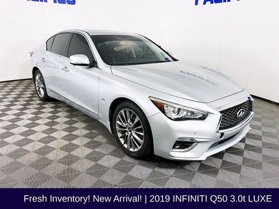 Used 2019 INFINITI Q50 Luxe w/ Essential Package (3.0T Luxe)