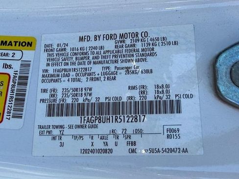 Used 2024 Ford Mustang Premium RWD image 28
