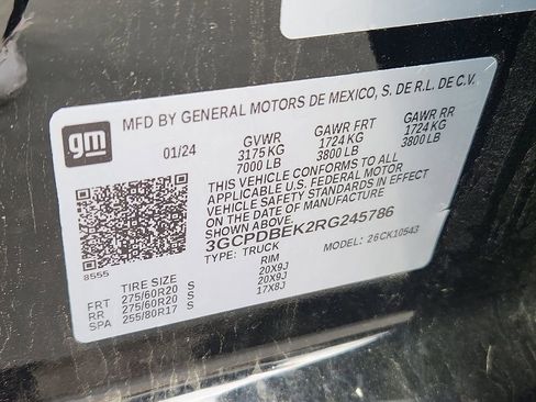 Used 2024 Chevrolet Silverado 1500 Custom AWD/4WD image 18
