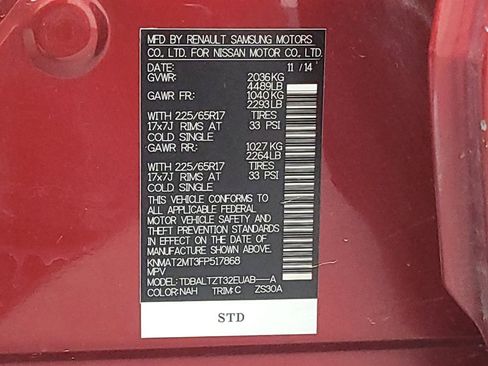 Used 2015 Nissan Rogue SV w/ SV Premium Package image 33