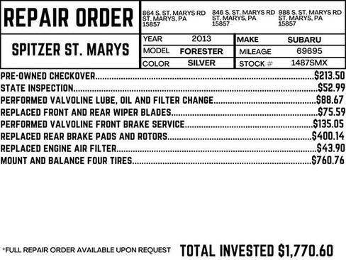 Used 2013 Subaru Forester 2.5X Limited image 2