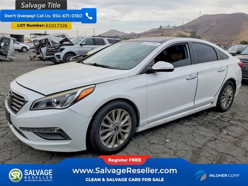 Used 2015 Hyundai Sonata Limited w/ Option Group 06 FWD image 1
