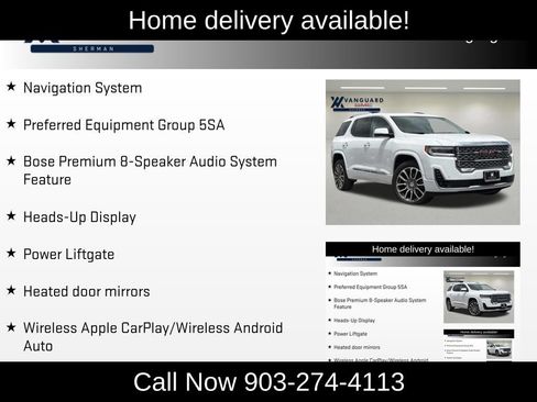 Used 2023 GMC Acadia Denali FWD image 6