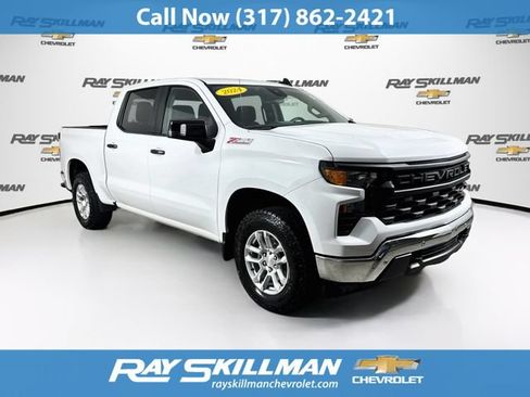 Used 2024 Chevrolet Silverado 1500 W/T w/ WT Value Package AWD/4WD image 1