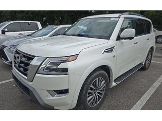 Used 2022 Nissan Armada SL w/ Captain's Chairs Package RWD video 1