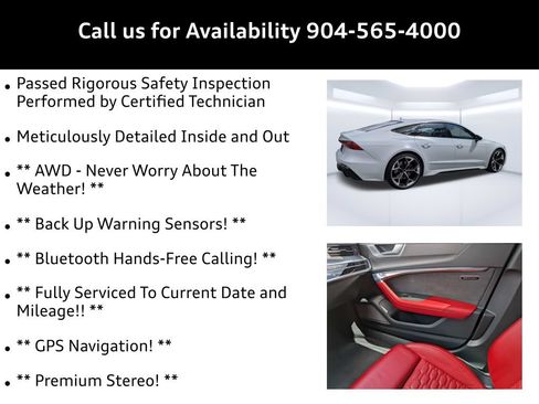 Certified 2024 Audi RS 7 Performance AWD/4WD image 9