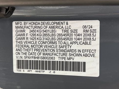 Used 2025 Honda Passport Black Edition image 23